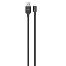 Devia Pheez Series Type-C kábel (5V 2.4A, 1 m) čierny