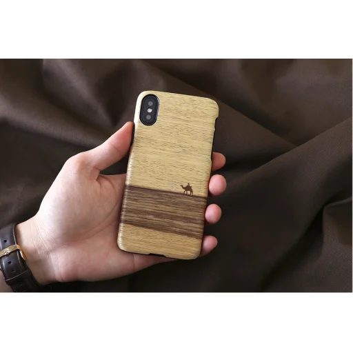 MAN&WOOD iPhone X/XS terra black tok - 4