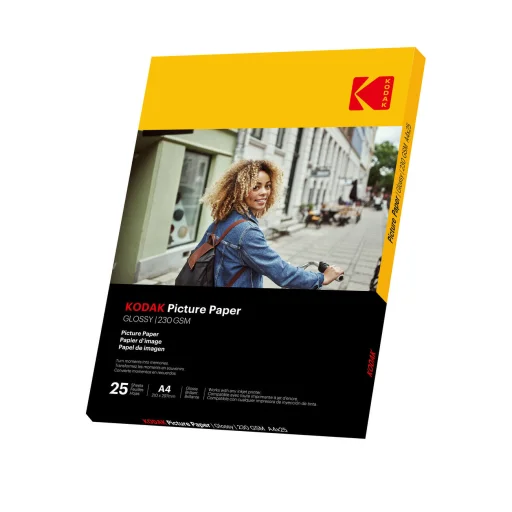 Kodak Picture Paper 230 g 11.8 mil lesklý A4 fotopapier 25 listov (9891266) - 2