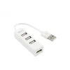 Sbox H-204W USB 4-portový HUB Coconut White thumbnail