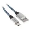Tracer 46266 USB 2.0 Type-C – USB-A 1 m čierno-modrý kábel thumbnail