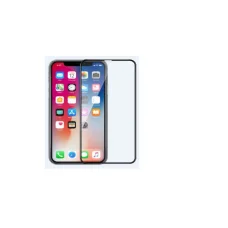 Comma Dun tvrdené ochranné sklo odolné voči odtlačkom prstov pre iPhone 11 Pro, čierne