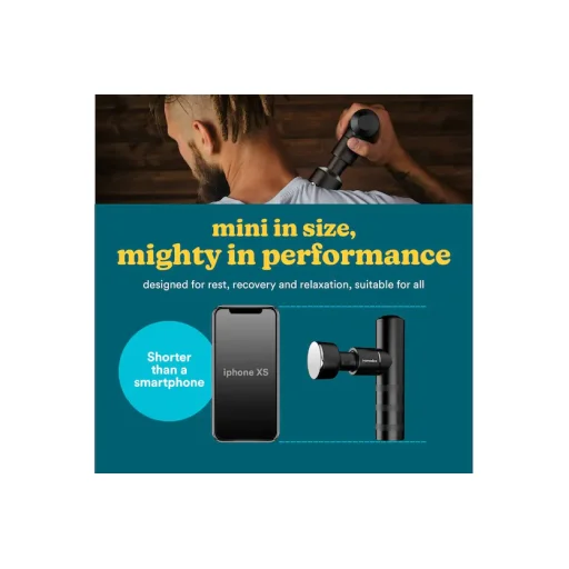 Homedics HHP-65GM MYTI Mini masážna pištoľ antracit - 5