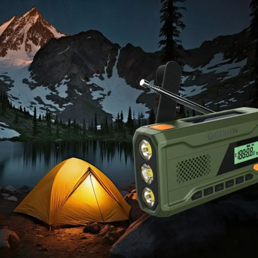 Manta RDI401G Dynamo núdzové rádio - 7