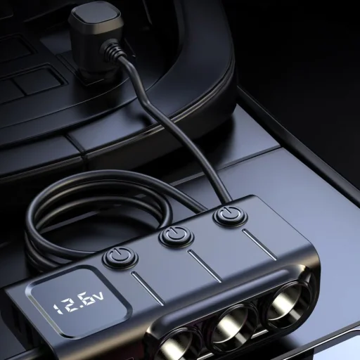 Manta MCC201T CARI PRO rozbočovač autozapaľovača a USB nabíjačka - 9