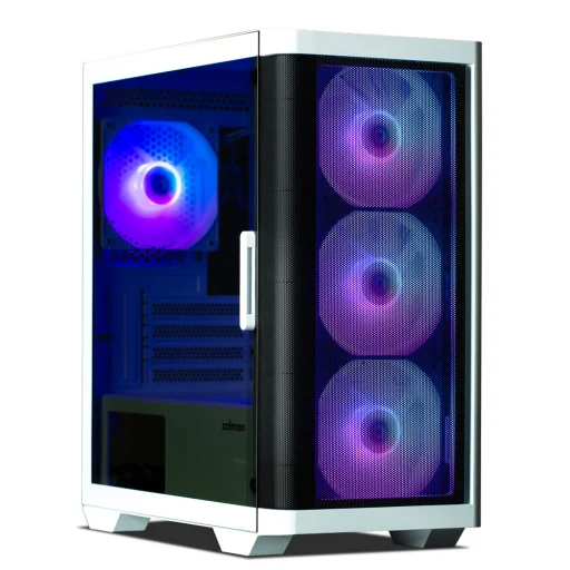Počítačová skriňa Zalman M4 ARGB x4 White - 2