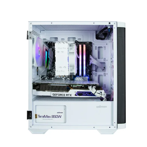Počítačová skriňa Zalman M4 ARGB x4 White - 8