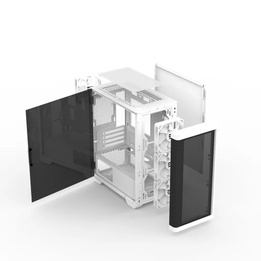Počítačová skriňa Zalman M4 ARGB x4 White - 10
