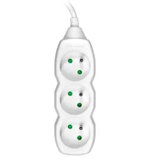 Tracer 44613 PowerCord 1,5 m biely predlžovací kábel