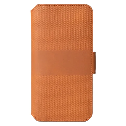 Krusell Leather PhoneWallet Samsung Galaxy S22+ koňakovo hnedé flipové puzdro - 3