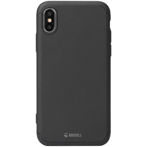 Krusell Arvika 3.0 Cover Apple iPhone XS Max čierne puzdro - 2