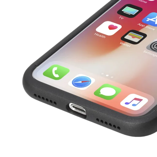 Krusell Arvika 3.0 Cover Apple iPhone XS Max čierne puzdro - 4