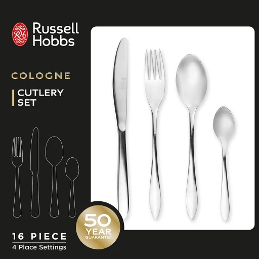 Russell Hobbs RH02221EU7 Cologne 16-dielna súprava príborov - 1