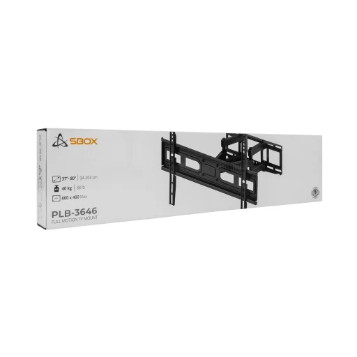 Sbox PLB-3646-2 naklápací a otočný nástenný držiak na TV - 8