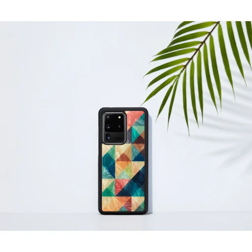 Puzdro iKins pre Samsung Galaxy S20 Ultra mosaic black - 5