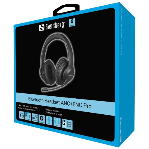 Sandberg 126-45 Bluetooth slúchadlá ANC+ENC Pro - 5