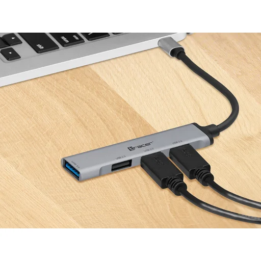 Tracer 46999 USB 3.0 H40 4-portový USB-C hub - 4