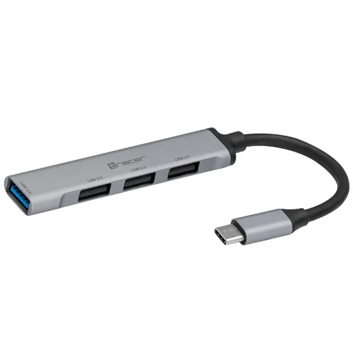 Tracer 46999 USB 3.0 H40 4-portový USB-C hub - 1