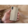 MAN&WOOD iPhone X/XS vintage olive black puzdro thumbnail