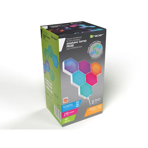Tracer 47256 Ambience Smart Hexagon inteligentné náladové osvetlenie - 10