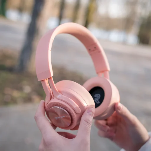 Tellur Feel Bluetooth slúchadlá okolo uší, ružové - 4