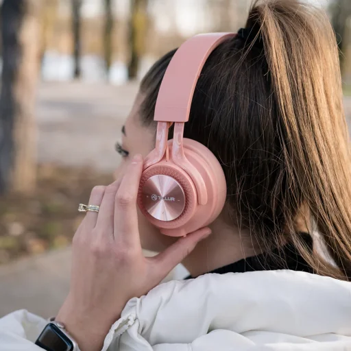 Tellur Feel Bluetooth slúchadlá okolo uší, ružové - 5
