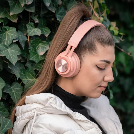 Tellur Feel Bluetooth slúchadlá okolo uší, ružové - 7