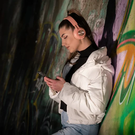 Tellur Feel Bluetooth slúchadlá okolo uší, ružové - 9