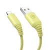 Tellur silikónový kábel USB-Lightning 3A 1 m žltý thumbnail