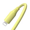 Tellur silikónový kábel USB-Lightning 3A 1 m žltý thumbnail