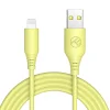 Tellur silikónový kábel USB-Lightning 3A 1 m žltý thumbnail