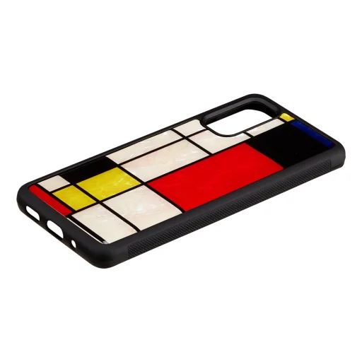 Puzdro iKins Samsung Galaxy S20 Mondrian Black - 2