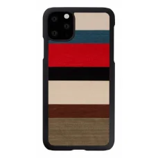 MAN&WOOD puzdro na iPhone 11 Pro Max corallina black