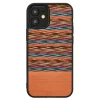 Puzdro MAN&WOOD Browny Check Black pre iPhone 12 mini thumbnail