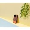 Puzdro MAN&WOOD Browny Check Black pre iPhone 12 mini thumbnail