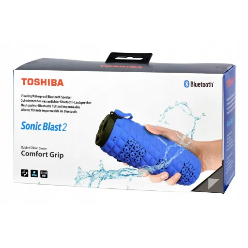 Toshiba Sonic Blast 2 TY-WSP80 modrý Bluetooth reproduktor - 4