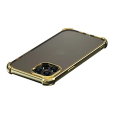 Devia Glitter nárazuvzdorné mäkké puzdro pre iPhone 12 Pro Max, zlaté