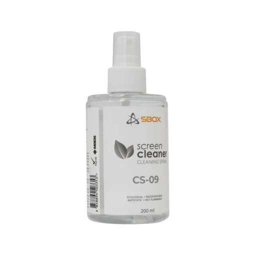 Sbox CS-09 čistiaci sprej na obrazovky 200 ml - 2