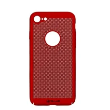 Tellur teplo odvádzajúce puzdro pre iPhone 8, červené