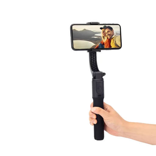 GoXtreme GS1 skladací gimbal pre smartfóny a akčné kamery - 3