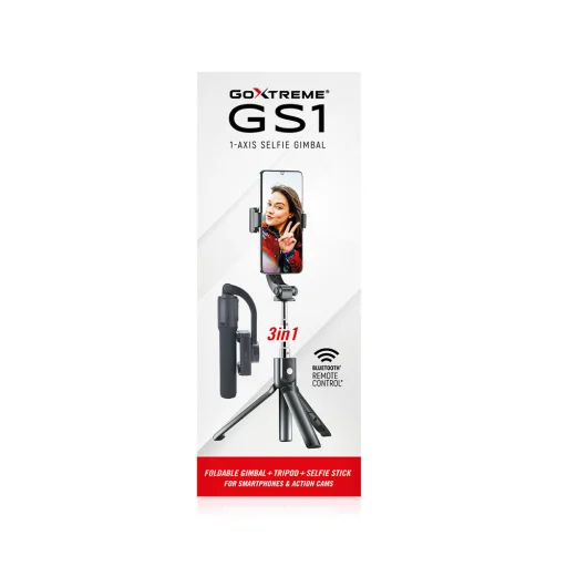 GoXtreme GS1 skladací gimbal pre smartfóny a akčné kamery - 6