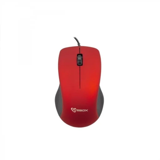 Sbox M-958R červená optická myš - 3