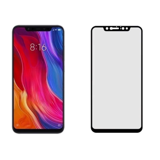 Tellur Tempered Glass 2.5D Full Glue Xiaomi Mi 8 Pro čierne tvrdené sklo - 2
