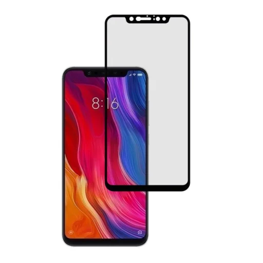 Tellur Tempered Glass 2.5D Full Glue Xiaomi Mi 8 Pro čierne tvrdené sklo - 1