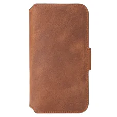 Krusell PhoneWallet Samsung Galaxy S21+ vintage koňakové flipové puzdro