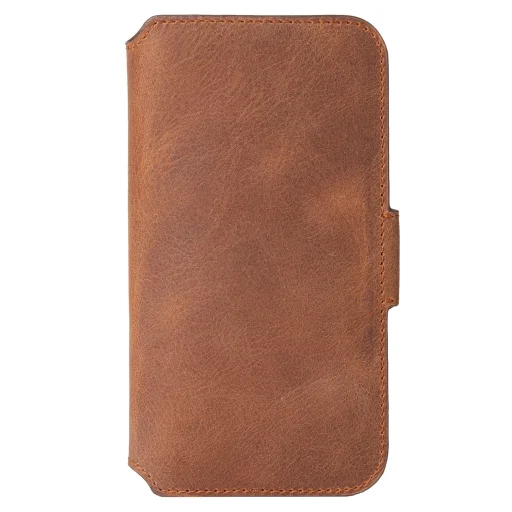 Krusell PhoneWallet Samsung Galaxy S21+ vintage koňakové flipové puzdro - 1