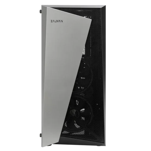 Zalman S4 Plus ATX počítačová skriňa so 120 mm RGB ventilátorom - 2