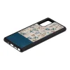 MAN&WOOD Blue Flower Black puzdro pre Samsung Galaxy Note 20 thumbnail