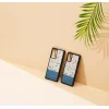 MAN&WOOD Blue Flower Black puzdro pre Samsung Galaxy Note 20 thumbnail