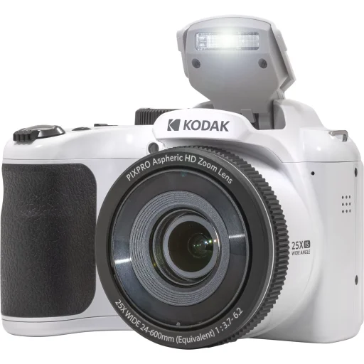Kodak AZ255 White digitálny fotoaparát - 4